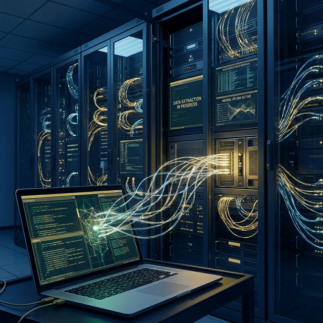 Data extraction from corporate systems