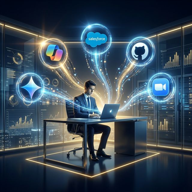 Enterprise AI tools capturing professional data