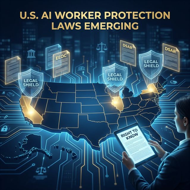 US worker AI protections growing