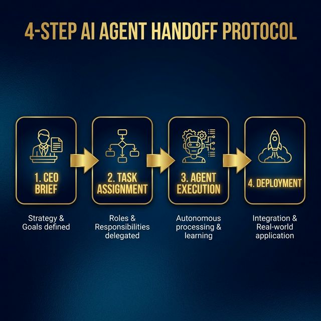 Agent handoff workflow protocol