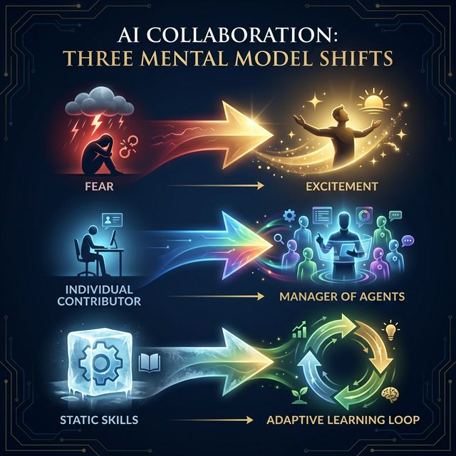 Three mindset shifts for AI collaboration