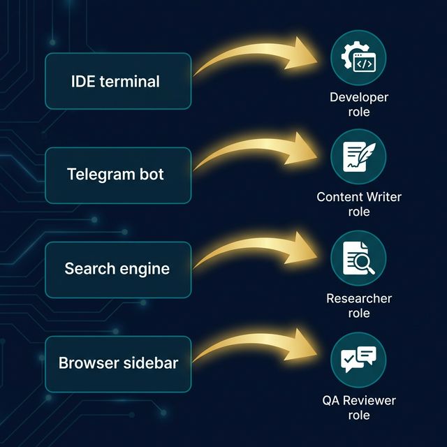 Platform tools matched to agent roles