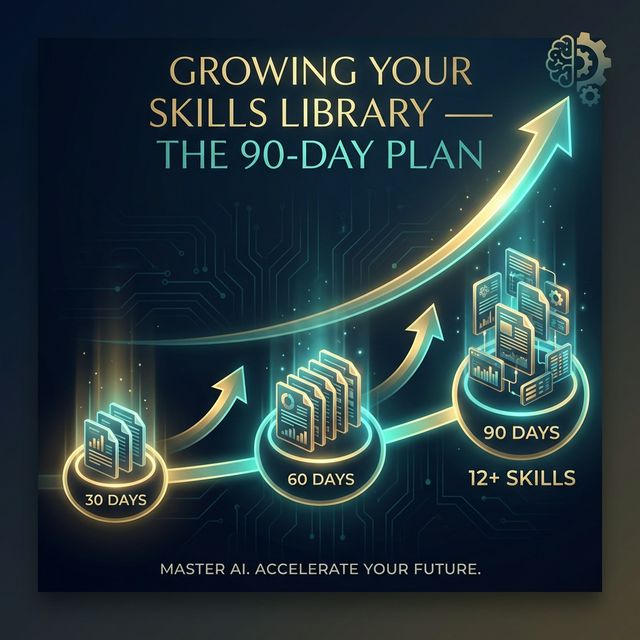 A growing skills library